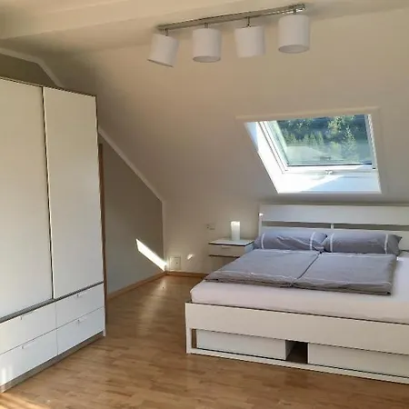 Elegante Mit Kaminofen Im Thueringer Wald 아파트