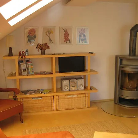 Elegante Mit Kaminofen Im Thueringer Wald 아파트 *