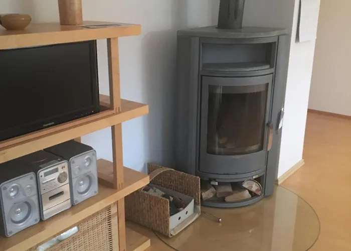 Elegante Mit Kaminofen Im Thueringer Wald * Manebach